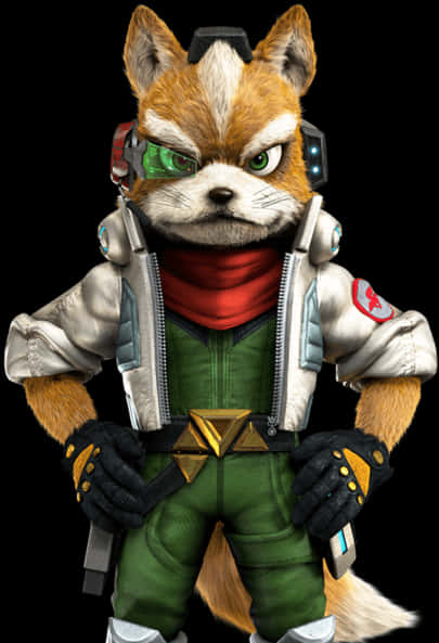 Star Fox Character Portrait PNG