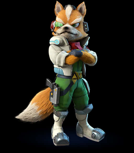 Star Fox Character Pose PNG