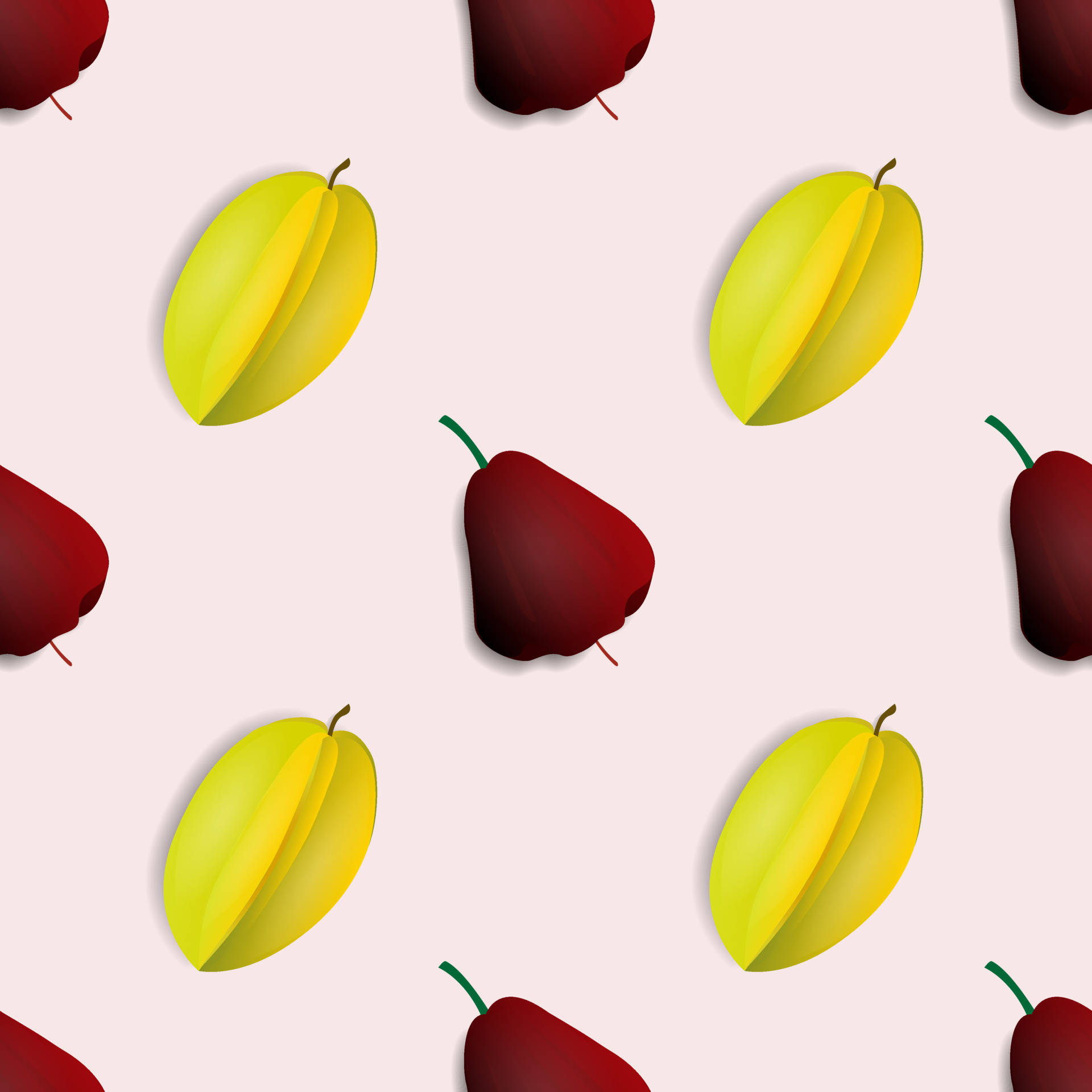 Star Fruit Java Apple Wallpaper