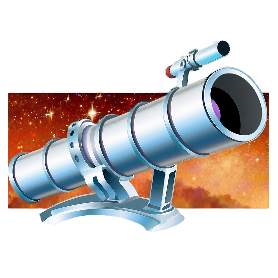 Star Gazing Telescope Png 05242024 PNG