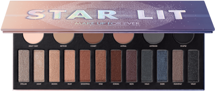 Star Lit Eyeshadow Palette Makeup For Ever PNG