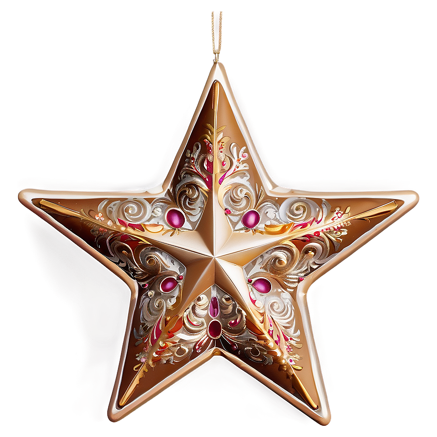 Star Ornament Transparent Png Tiy38 PNG