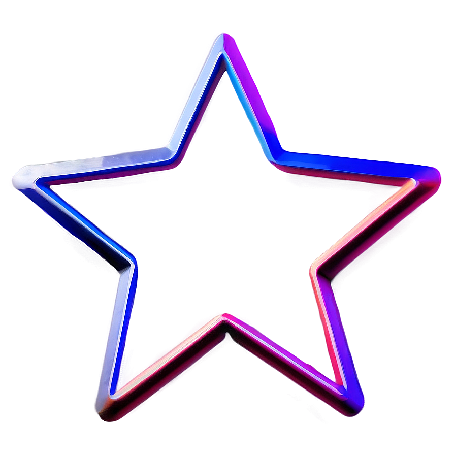 Star Outline Template Png 05252024 PNG