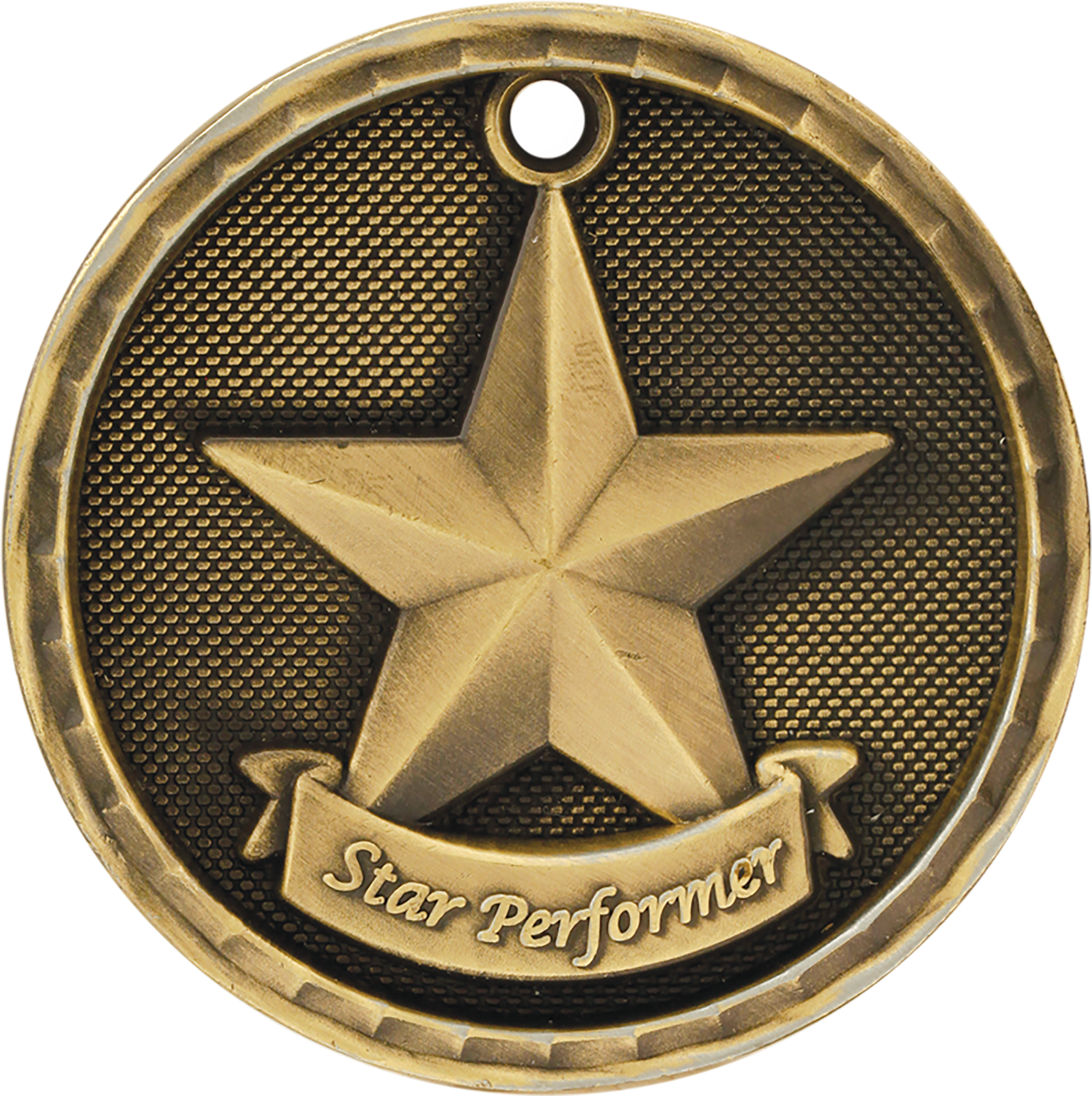 Star Performer Gold Medal.png PNG