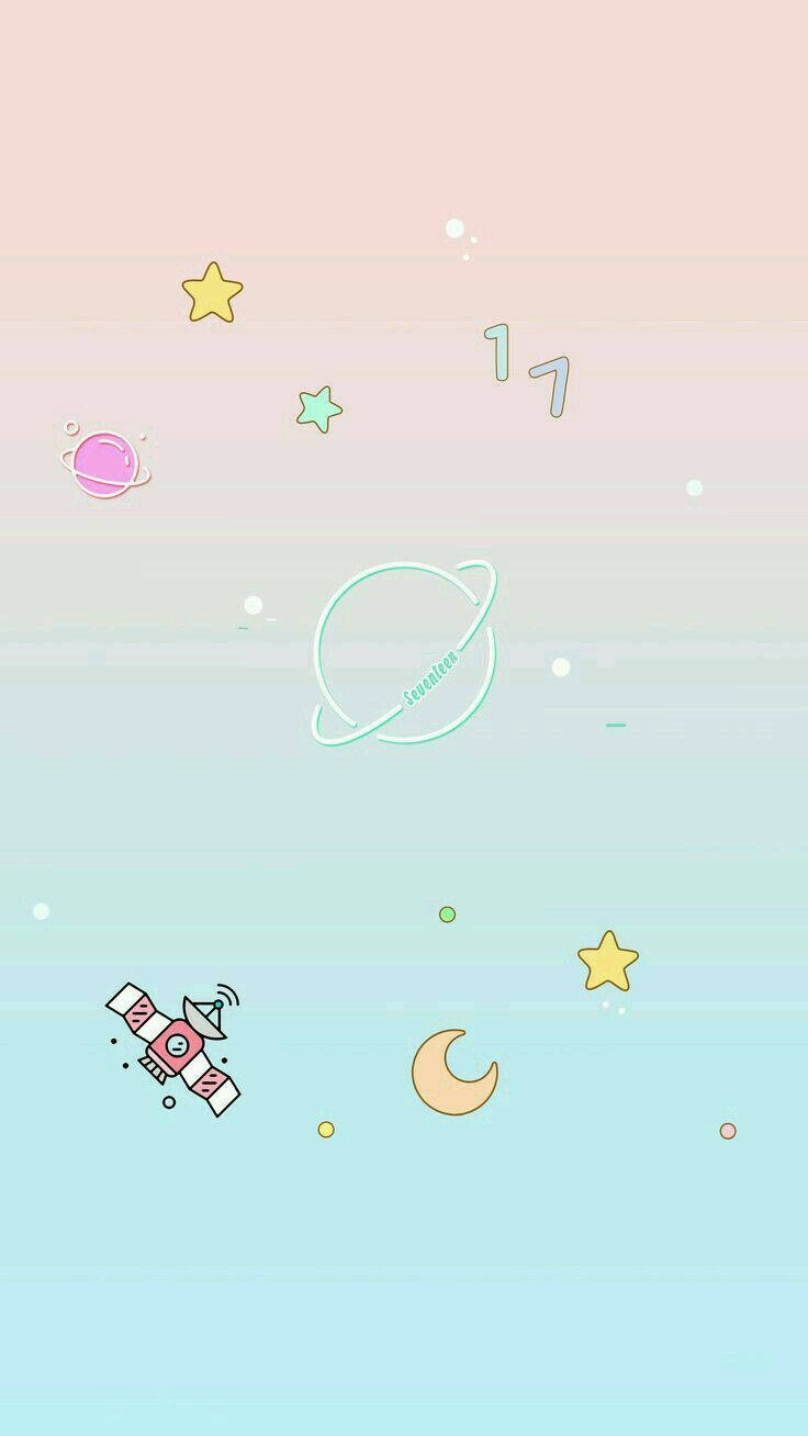 Star Planet Cute Iphone Lock Screen Wallpaper