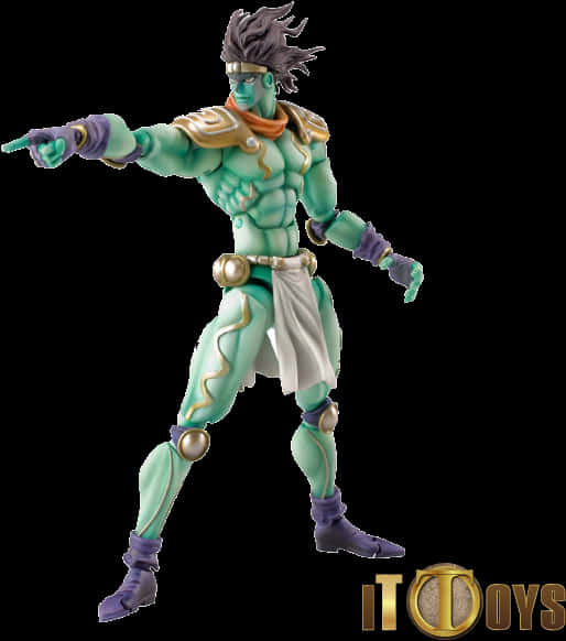 Star Platinum Figure Pose PNG