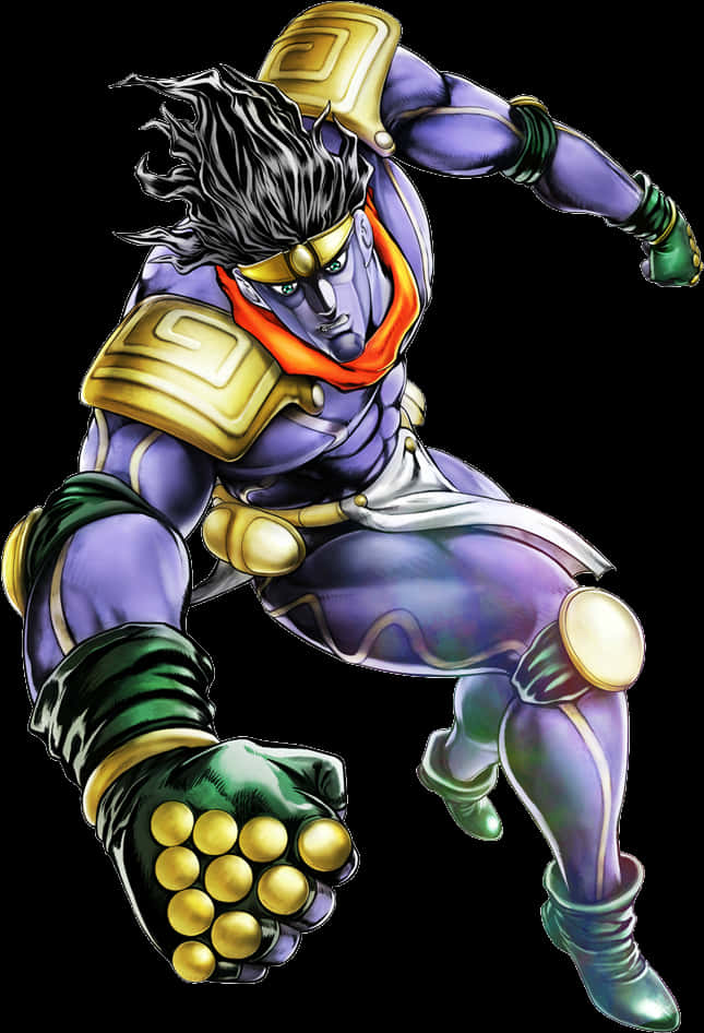 Star Platinum Jo Jos Bizarre Adventure PNG