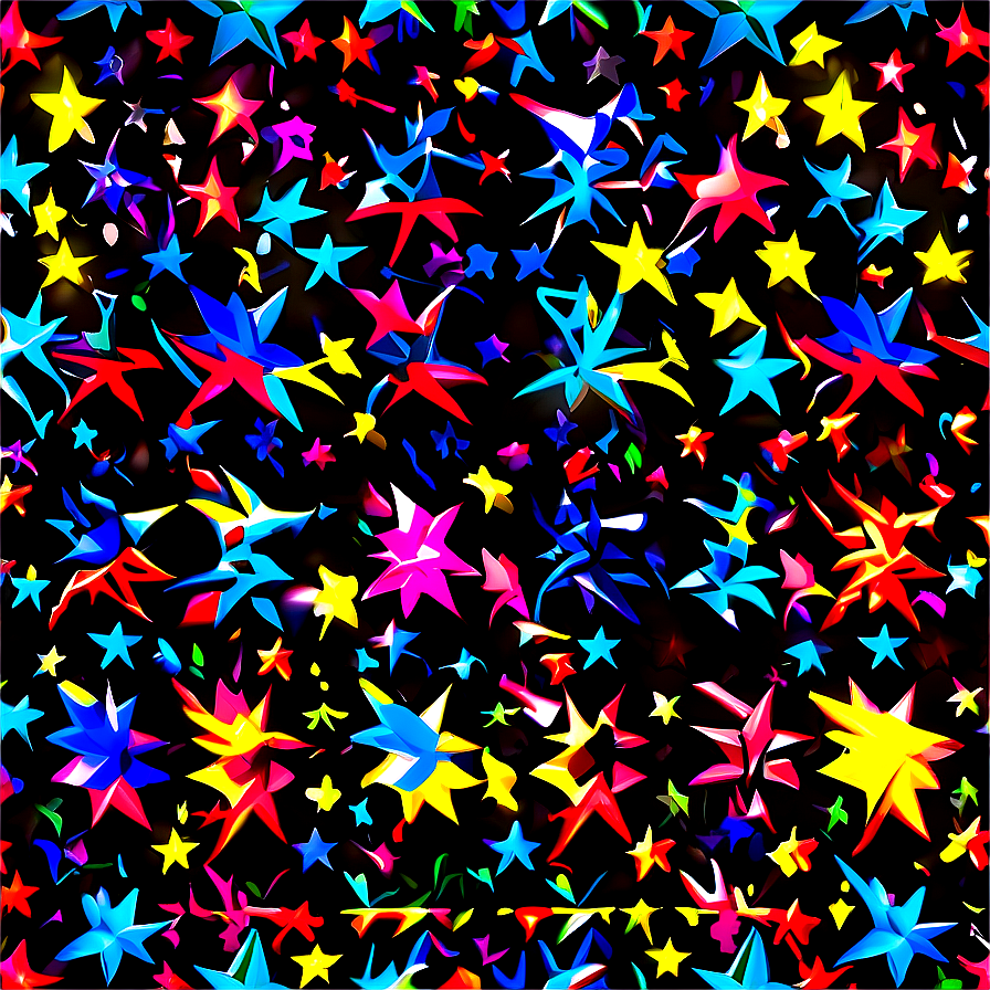 Star Seamless Pattern Png 06272024 PNG