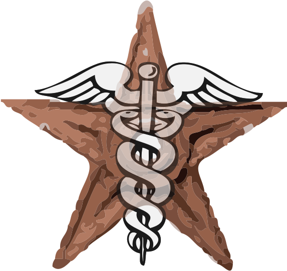 Star Shaped Medical Symbol Illustration PNG