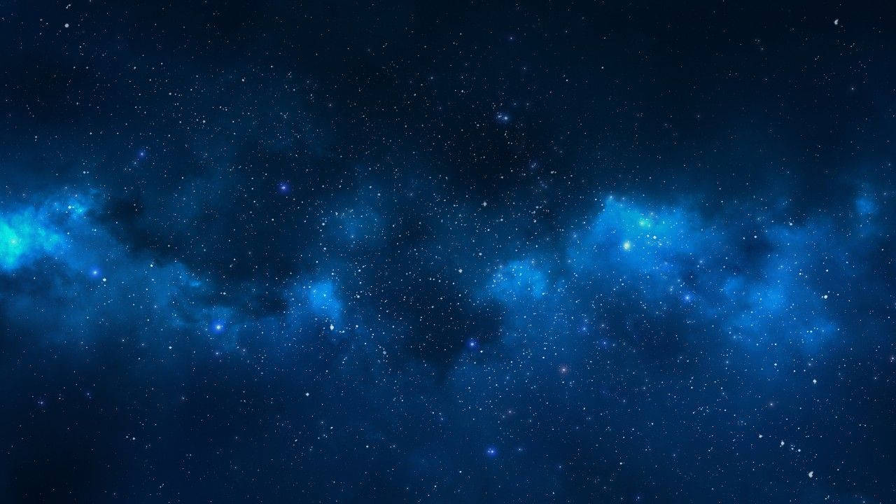 Stars Blue Space Wallpaper