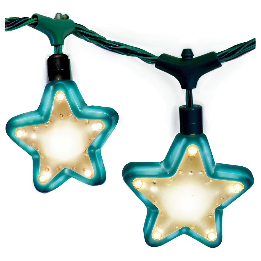 Star String Lights Png 05252024 PNG