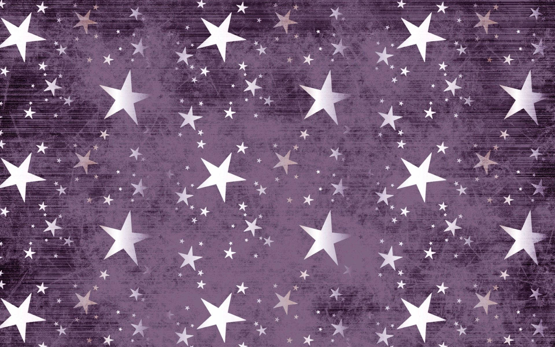 Brightly Colored Stars in a Textured Design Wallpaper