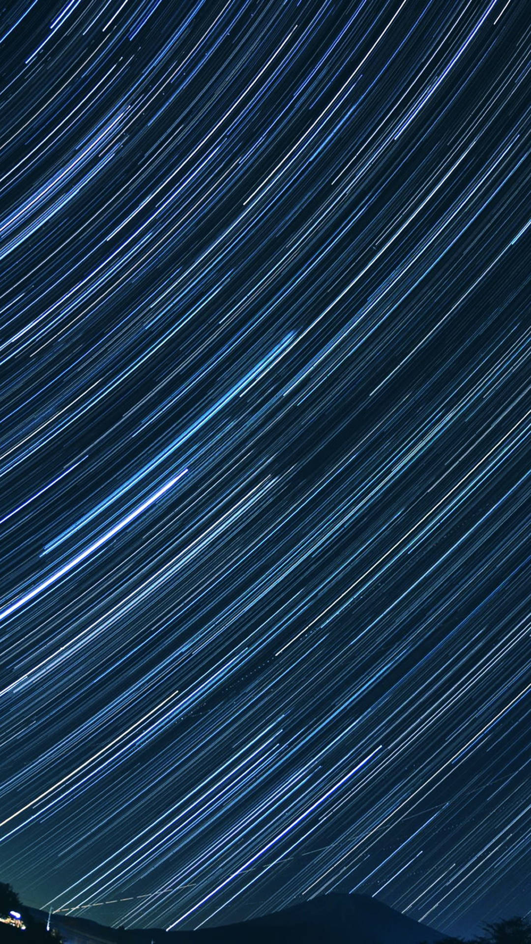 Star Trails Space Phone Wallpaper