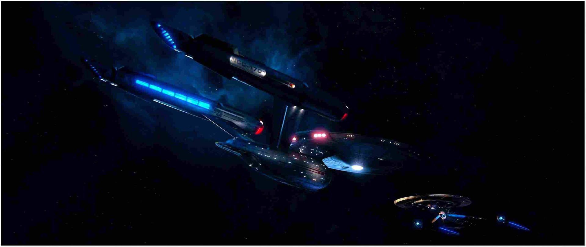 Star Trek Discovery And Enterprise Wallpaper