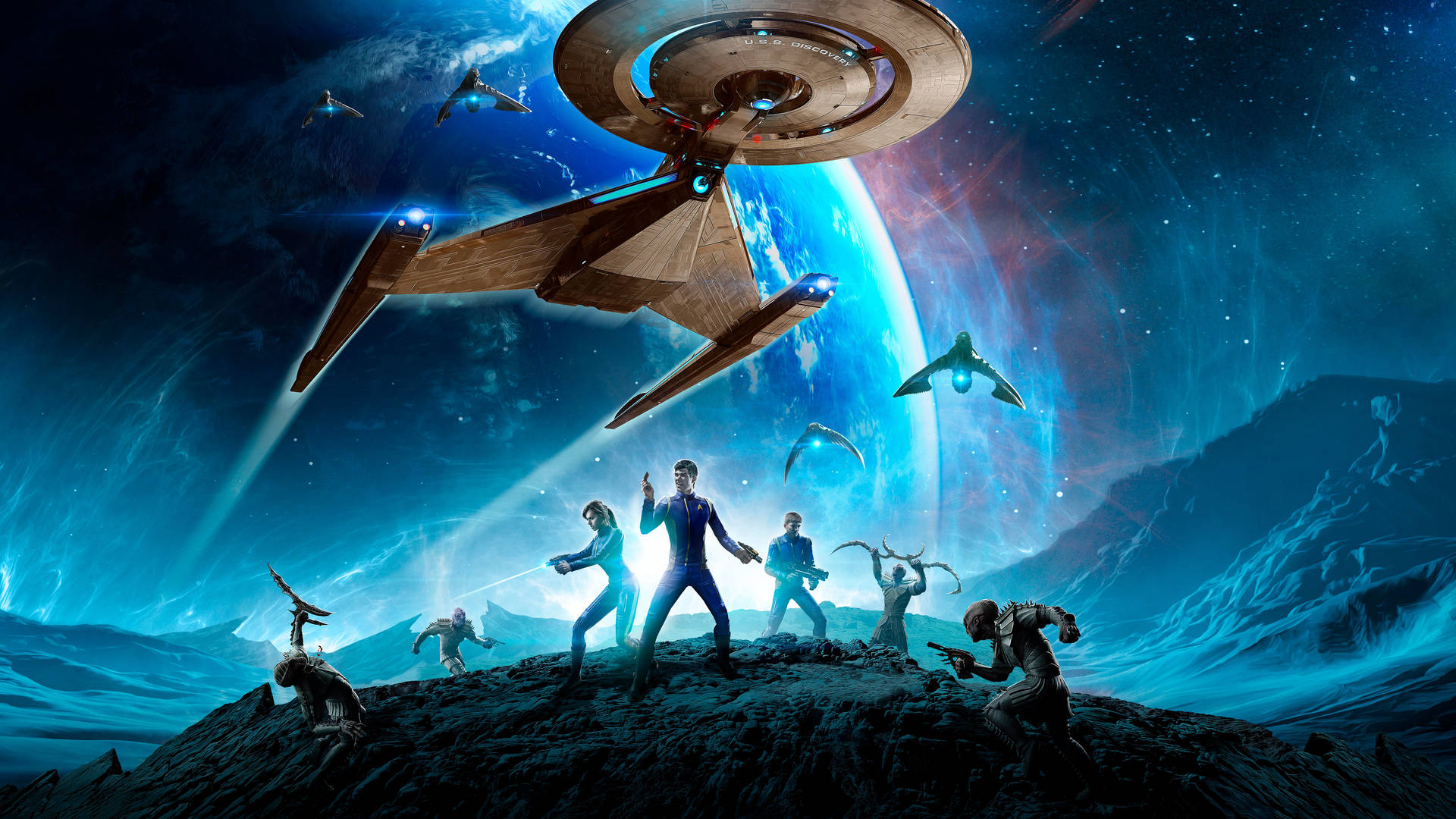 Star Trek Discovery Klingons War Wallpaper