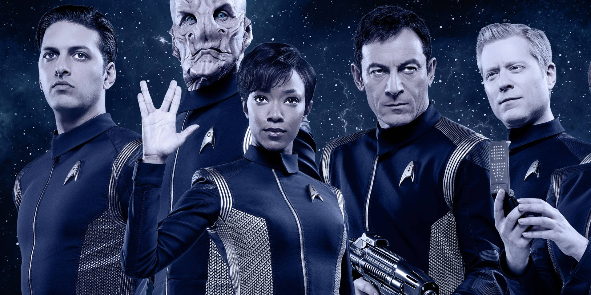Star Trek Discovery Season 1 Cast Wallpaper