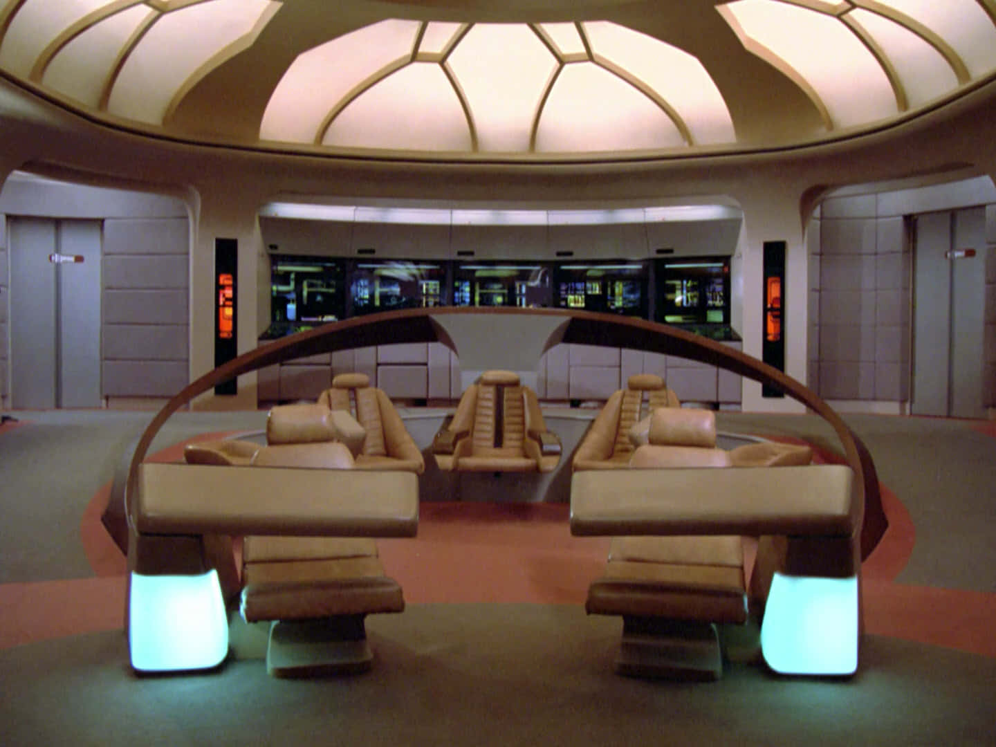 Sci Fi Star Trek Enterprise Bridge Series Set Wallpaper