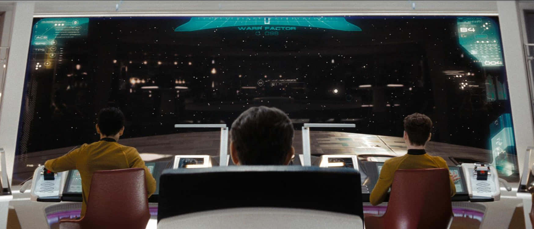 Star Trek Enterprise Bridge 2009 Film Wallpaper