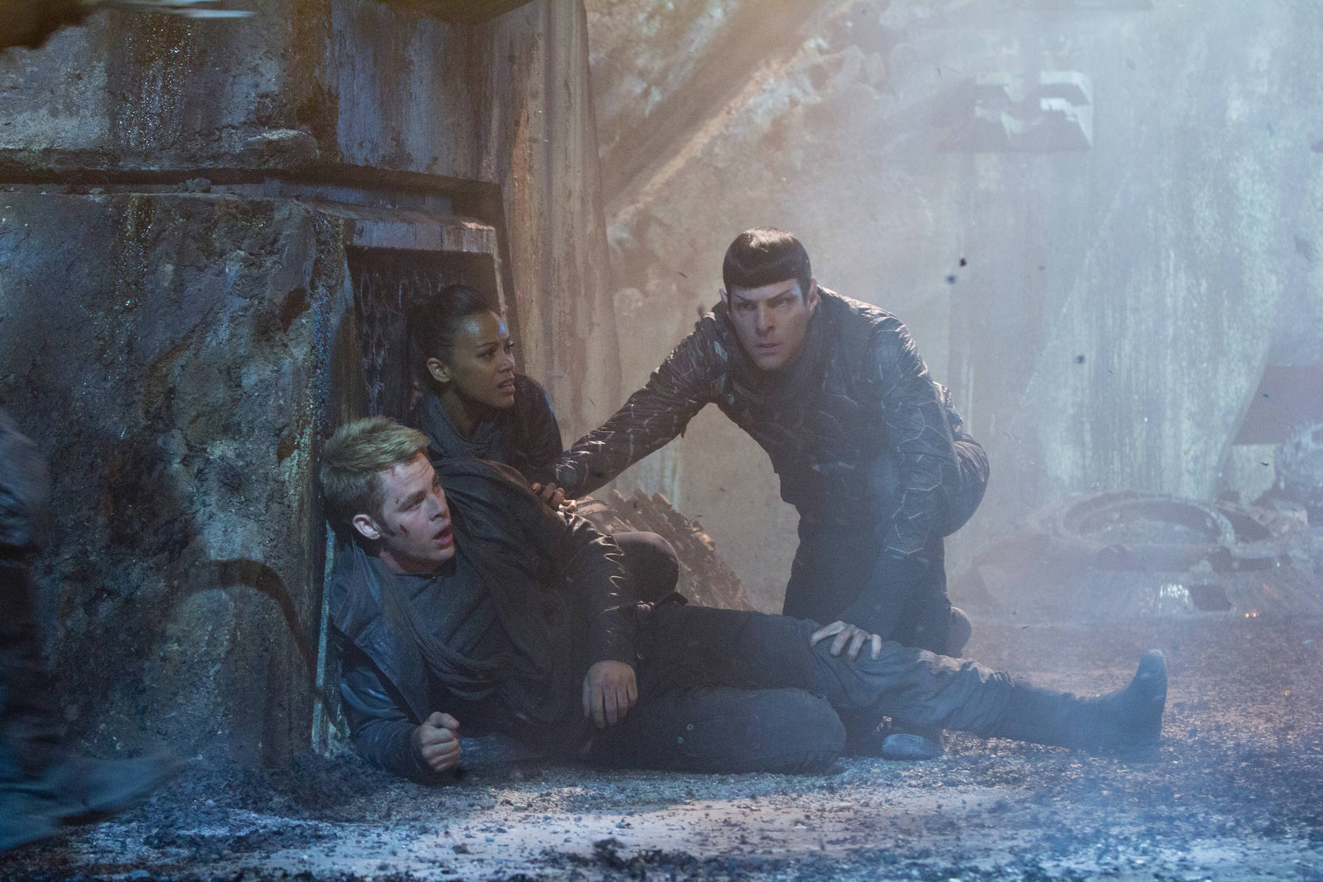 Star Trek ind i Mørket Filmscene Idéer Wallpaper