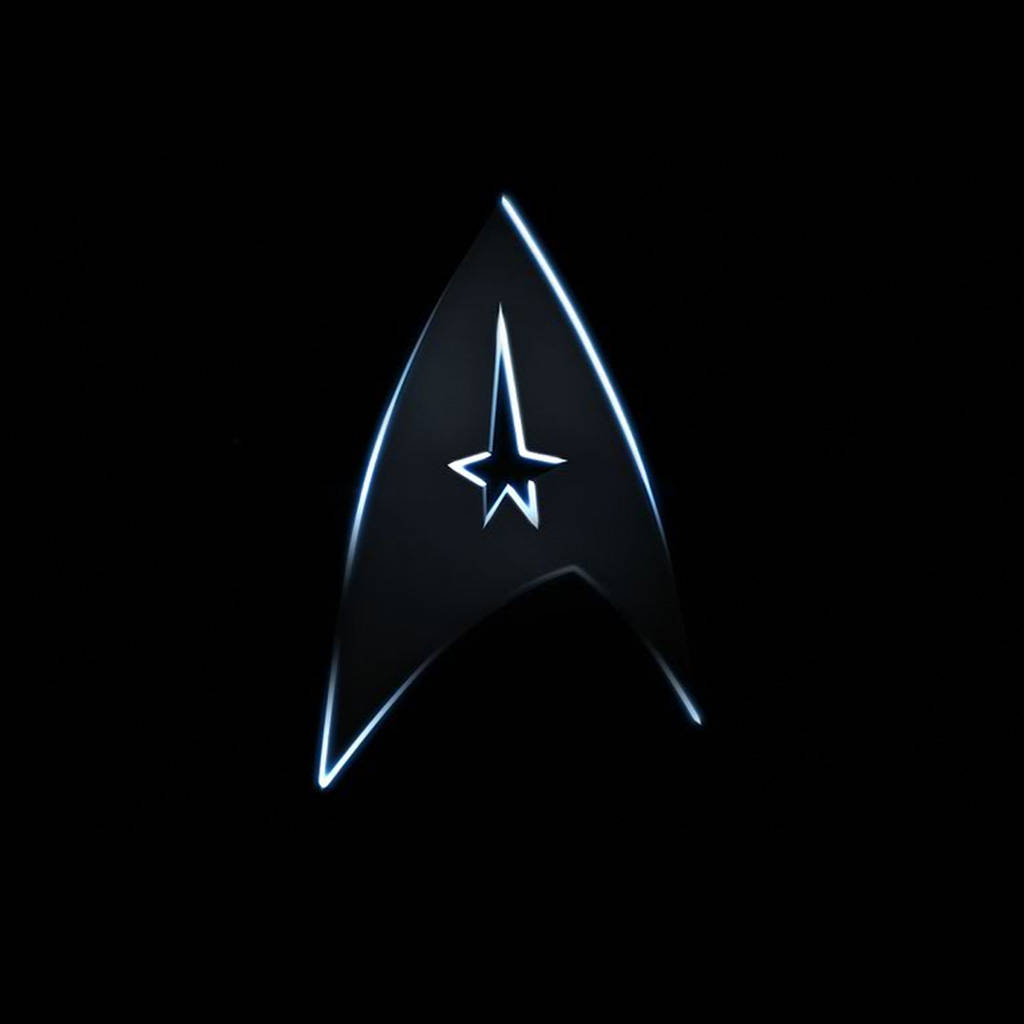 Star Trek Iphone Black Insignia Background