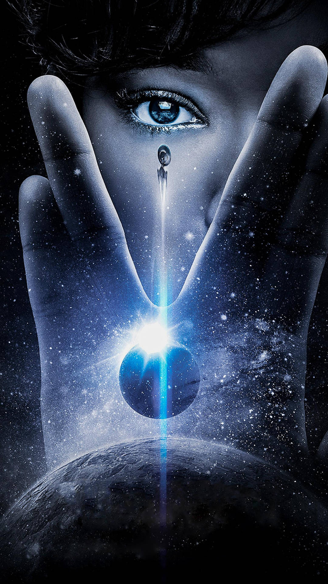 Star Trek Iphone Sci-fi-affisch Wallpaper