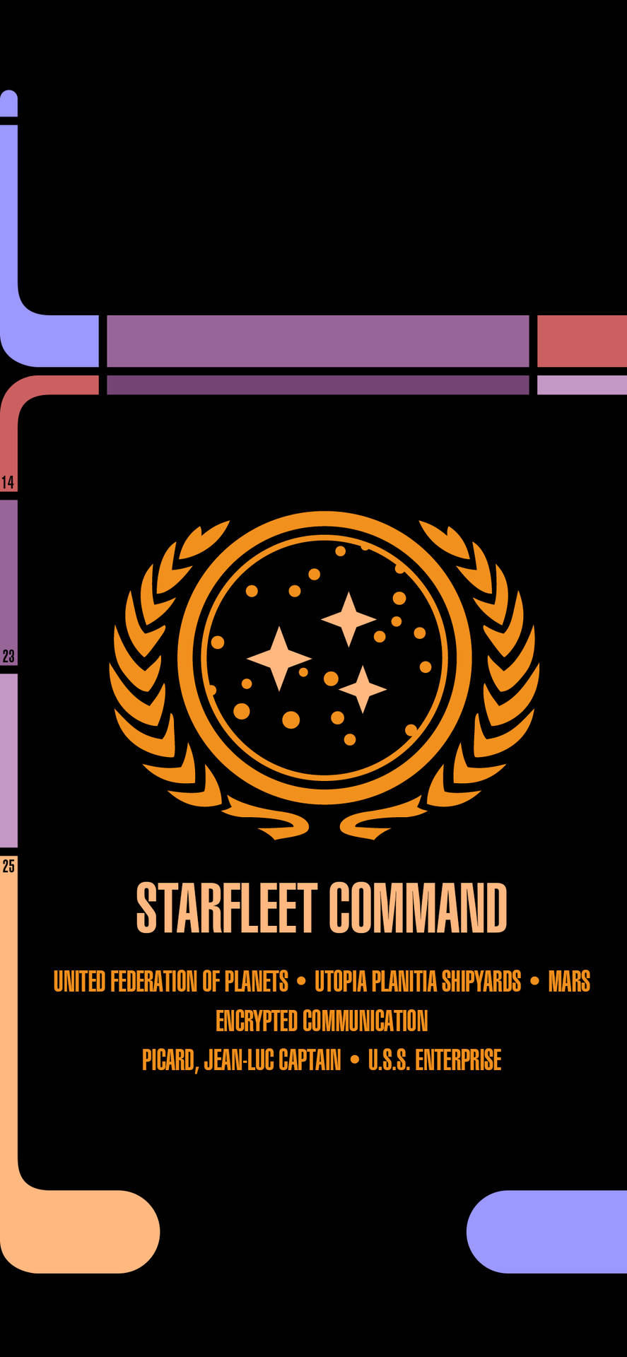 Star Trek Iphone Starfleet Command Wallpaper