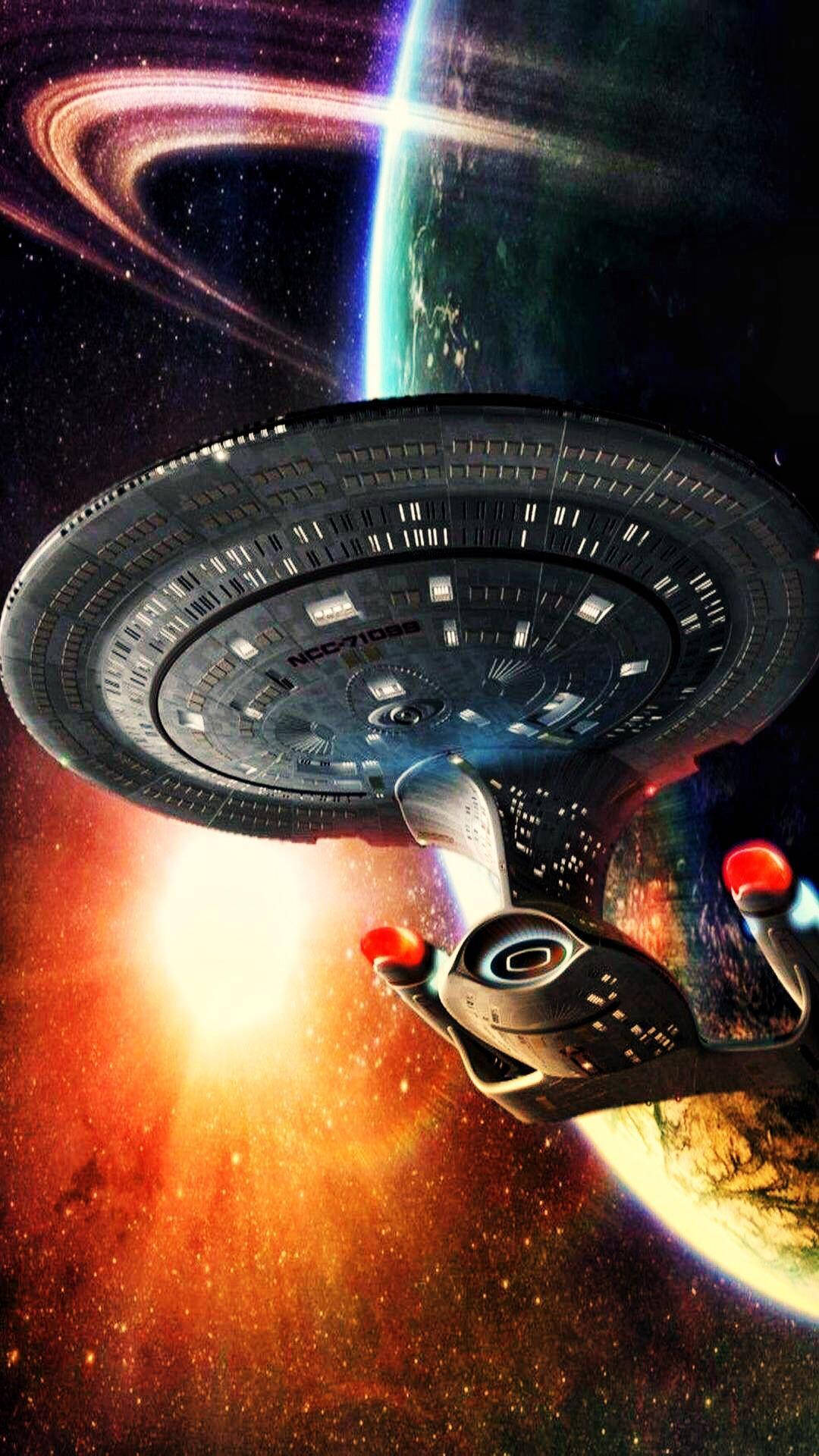 Star Trek Iphone Uss Enterprise Background