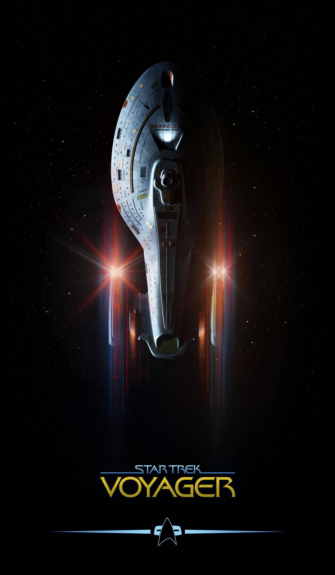 Star Trek Iphone Voyager Wallpaper