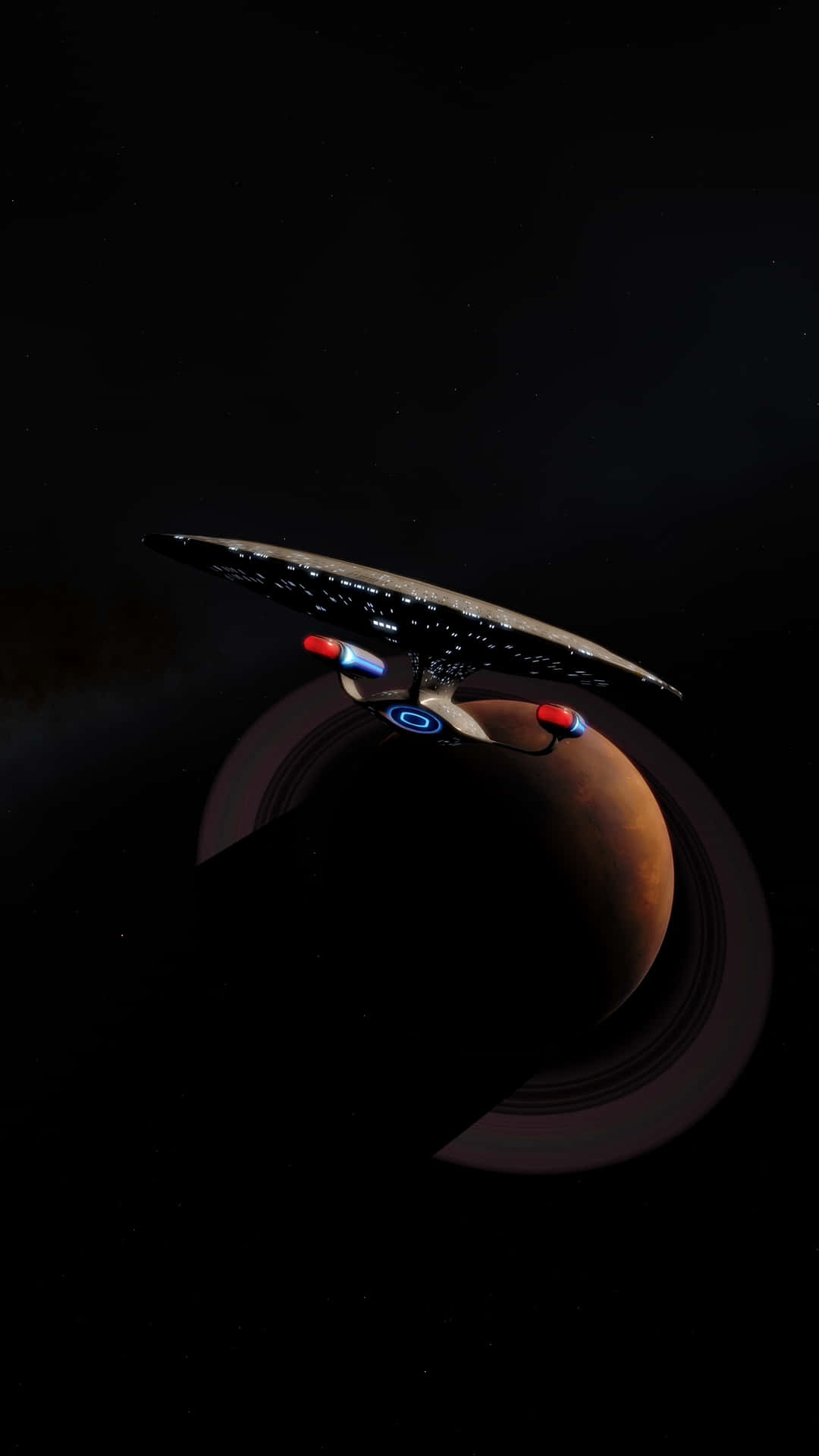 Star Trek Phone Starship Enterprise Background