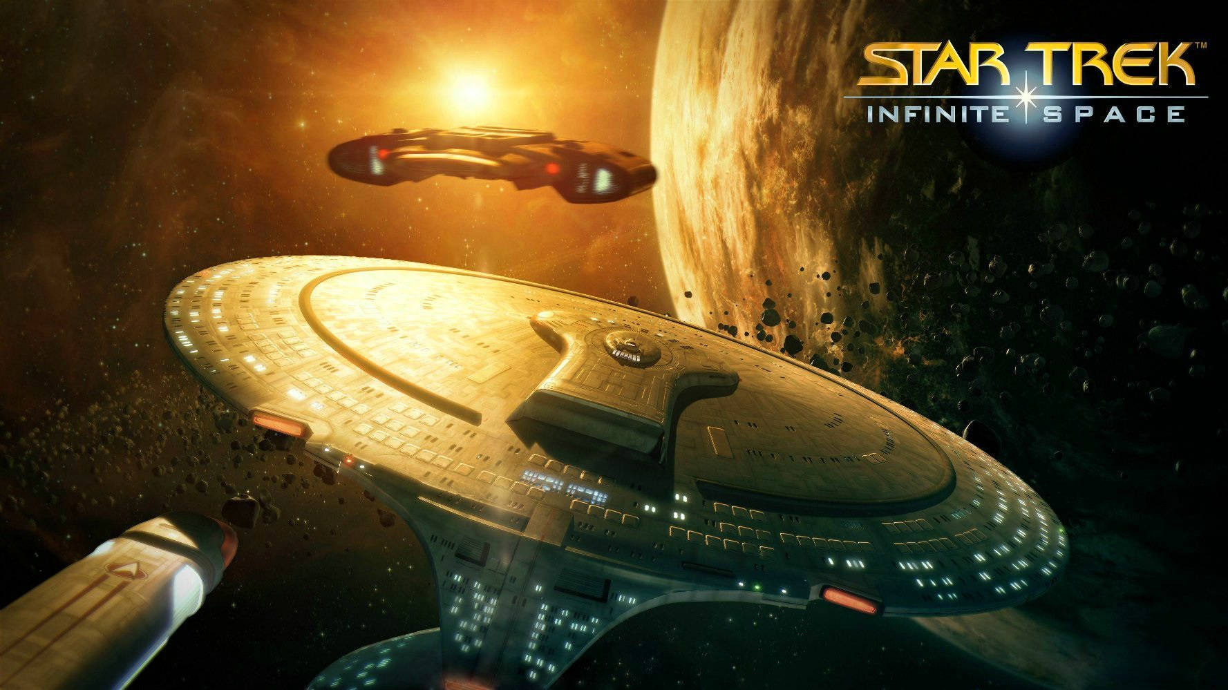 Star Trek Starship Star Trek Infinite Space Wallpaper