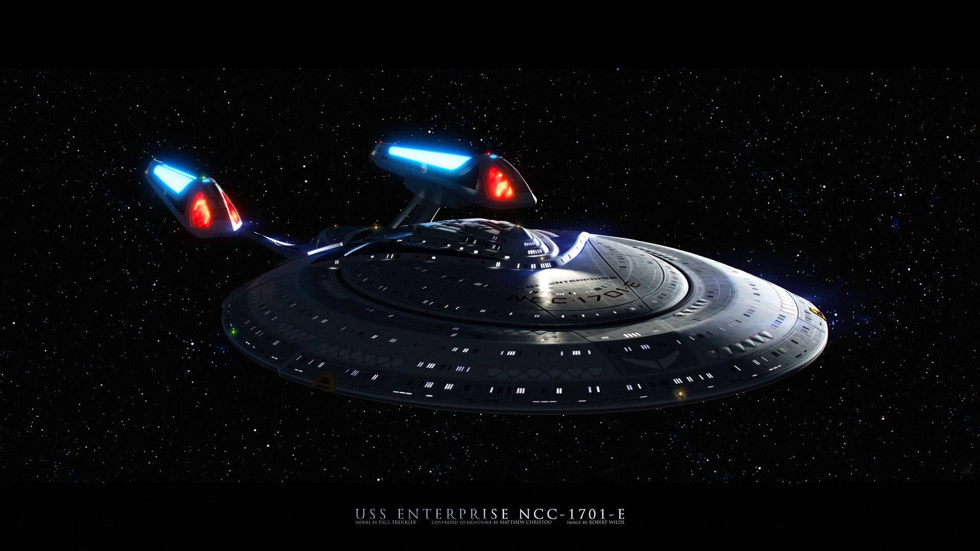 Star Trek Starship USS Enterprise NCC-1701-E Wallpaper