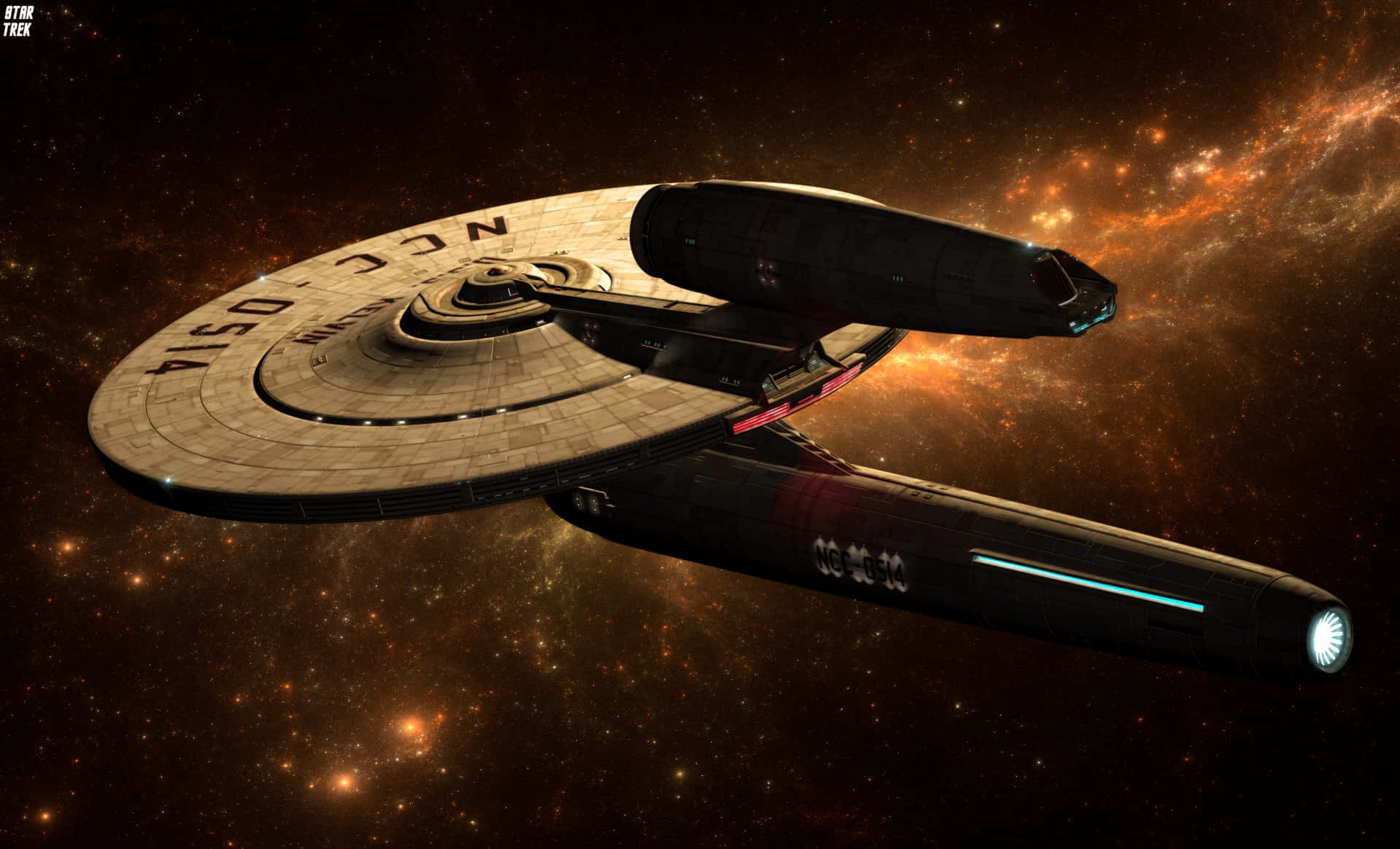 Rejse til fremtiden og udforske universet gennem Star Trek Zoom.