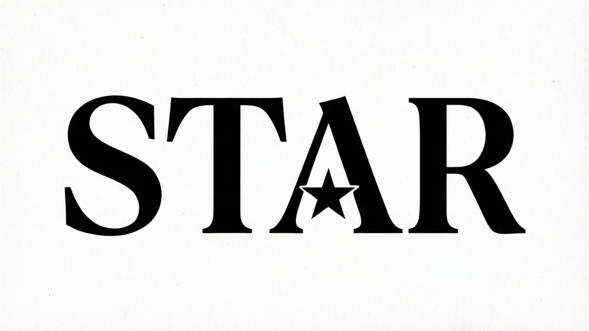 STAR Typografie Achtergronden