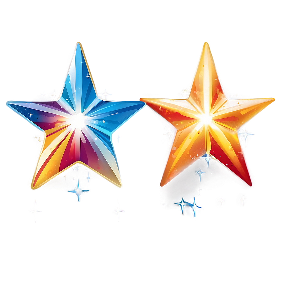 Star Vector Decoration Png 23 PNG
