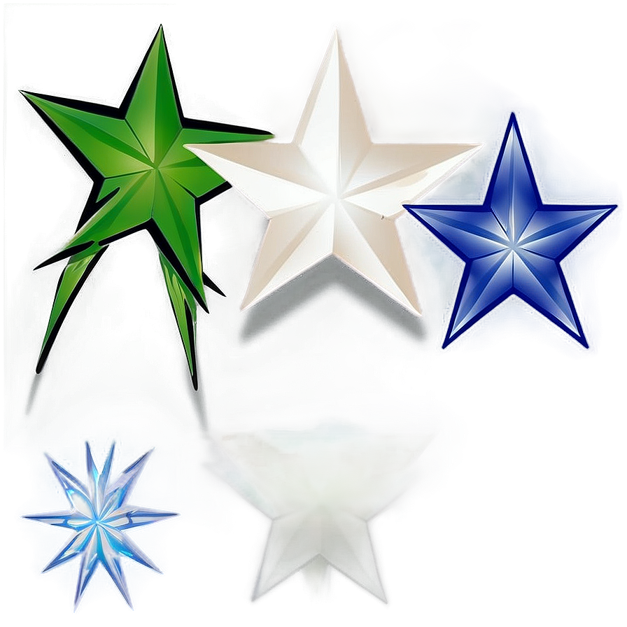 Star Vector For Decor Png 12 PNG