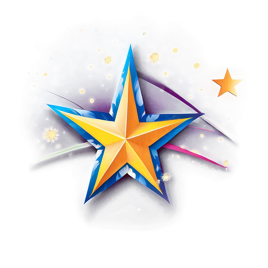 Star Vector For Greeting Cards Png 05252024 PNG