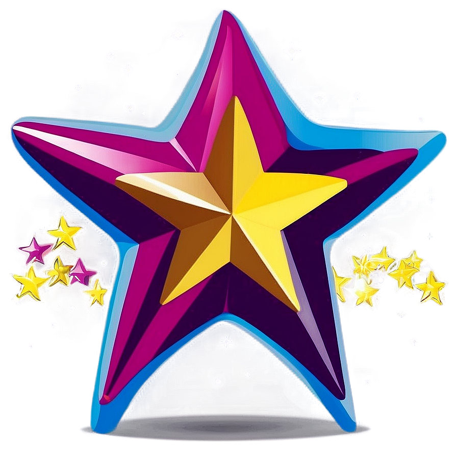 Star Vector For Kids Png 55 PNG