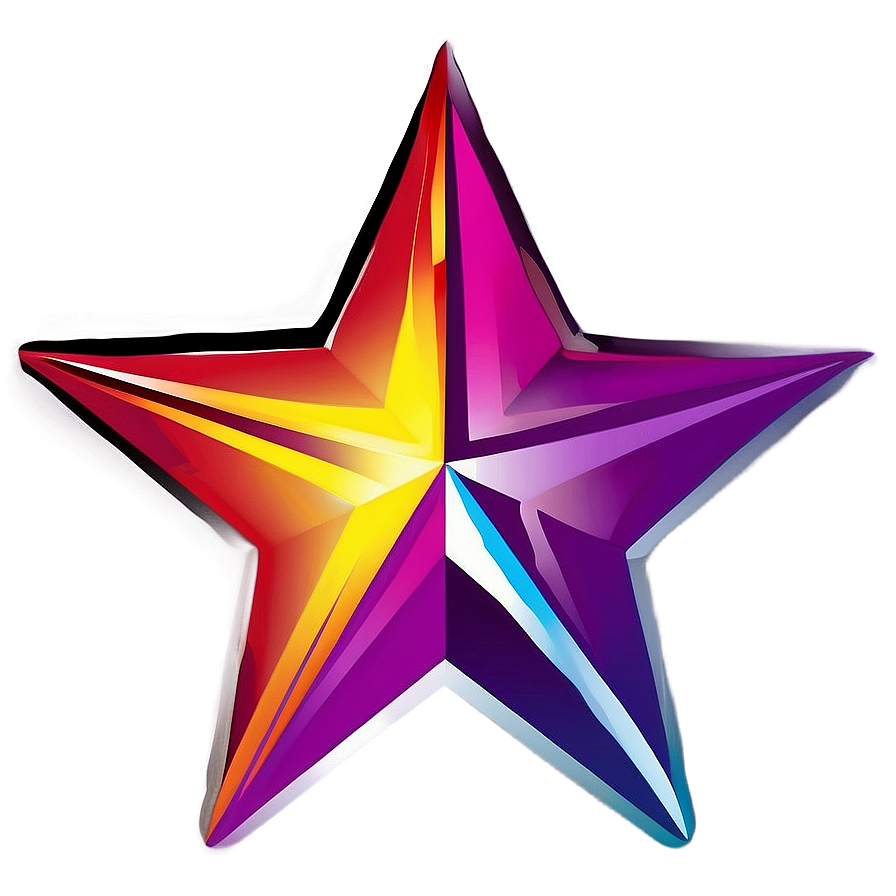 Star Vector For Wall Art Png 12 PNG