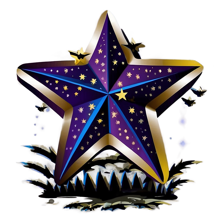 Star Vector For Wall Art Png Eup PNG