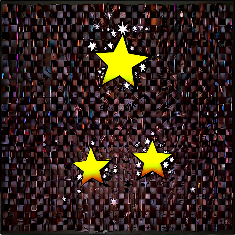 Star Vector Texture Png 05252024 PNG