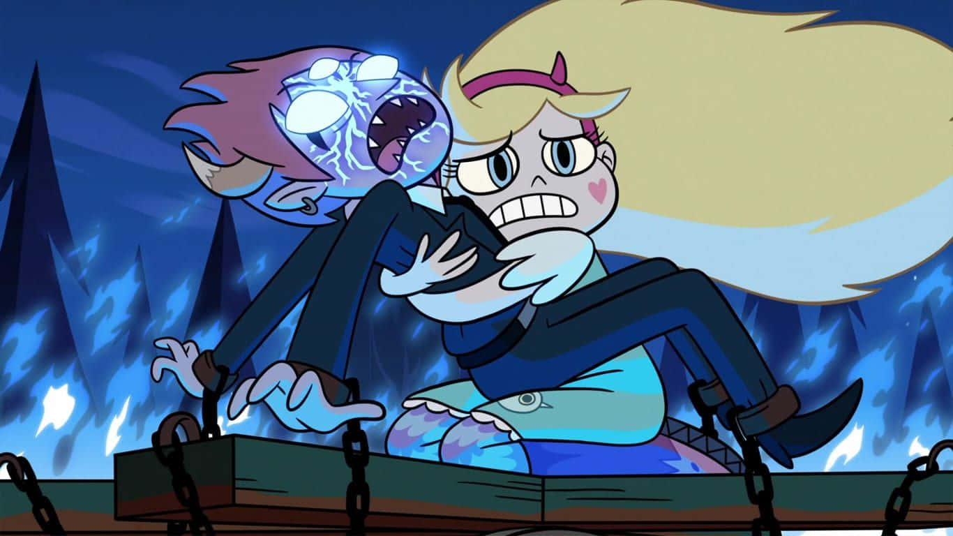 Star Butterfly and Marco Diaz Adventure Time