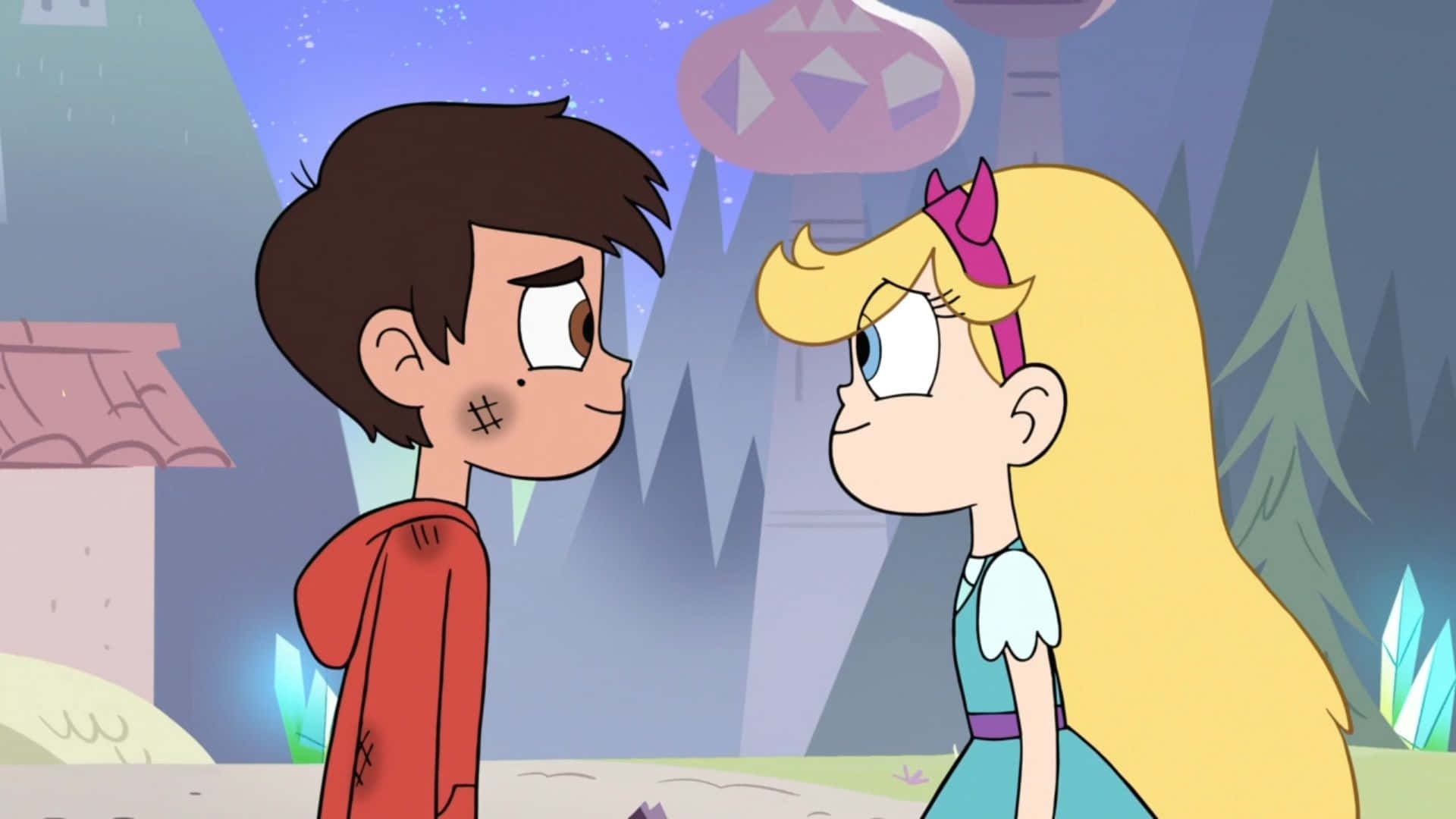 Star Butterfly and Marco Diaz in an action-packed adventure