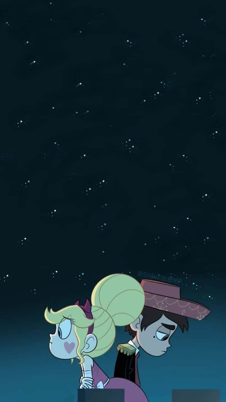 Star Butterfly and Marco Diaz Adventure in another dimension