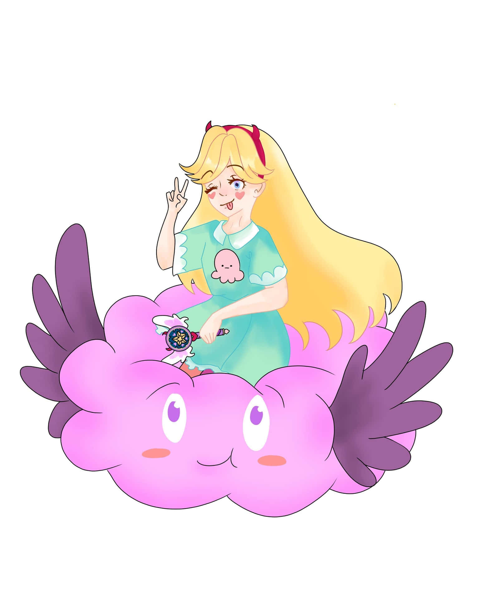 "Star and Marco Fly Off on Another Adventure!"