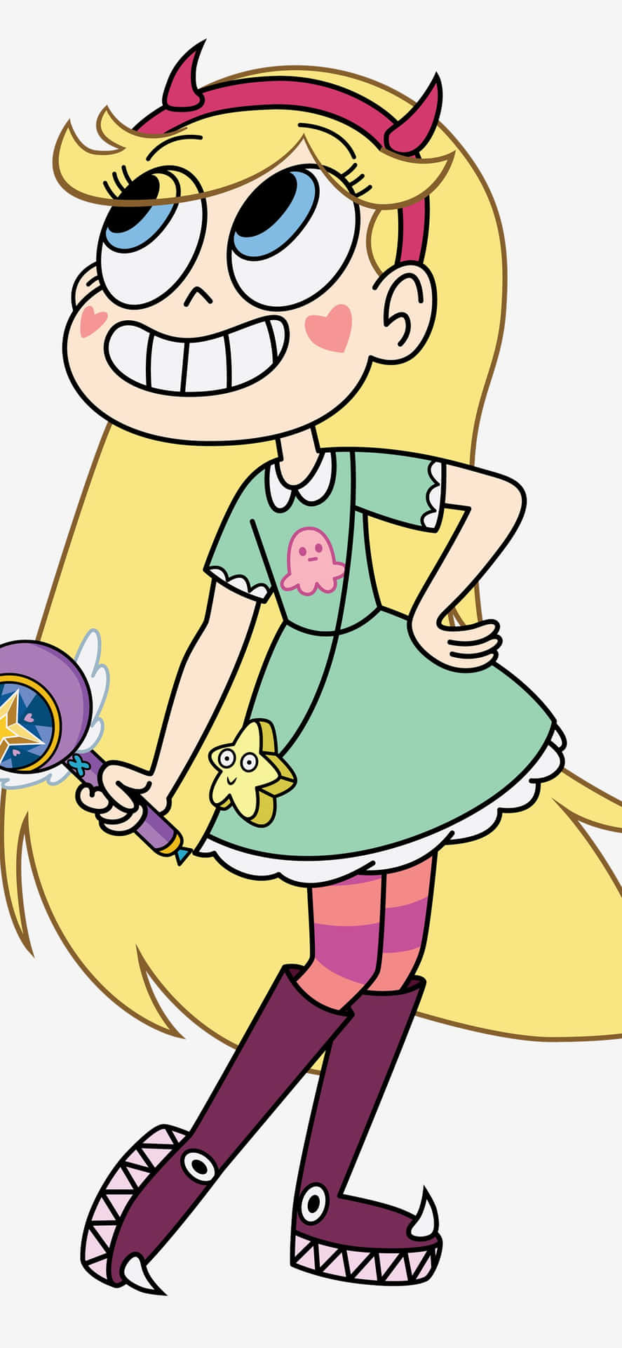 Star Butterfly and Marco Diaz from Star vs The Forces Of Evil