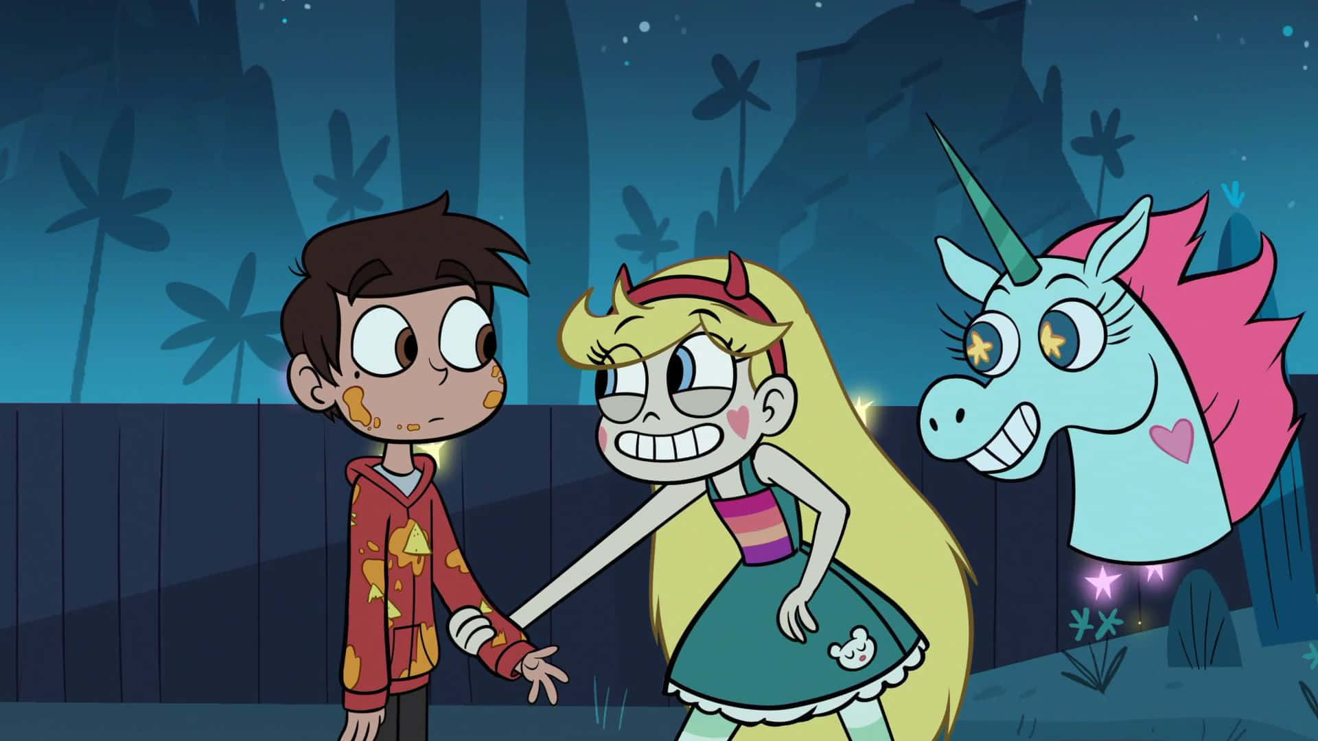 'Star butterflies and her best friend Marco Diaz take on the world with their wands in hand!'