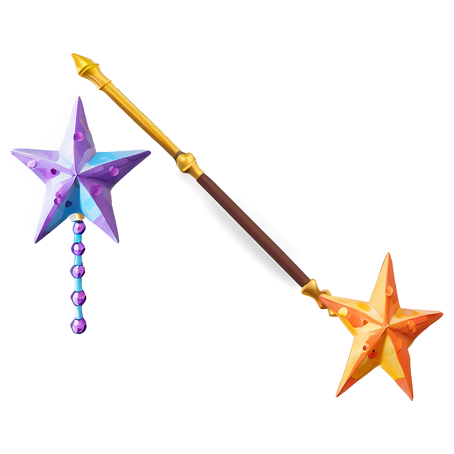 Star Wand Template Png Fdr PNG