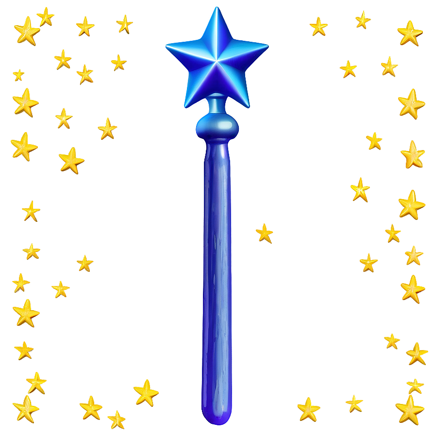 Star Wand Template Png Uug32 PNG