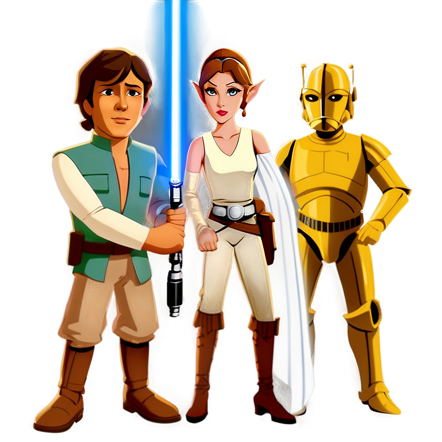 Star Wars Animated Series Characters Png 1 PNG