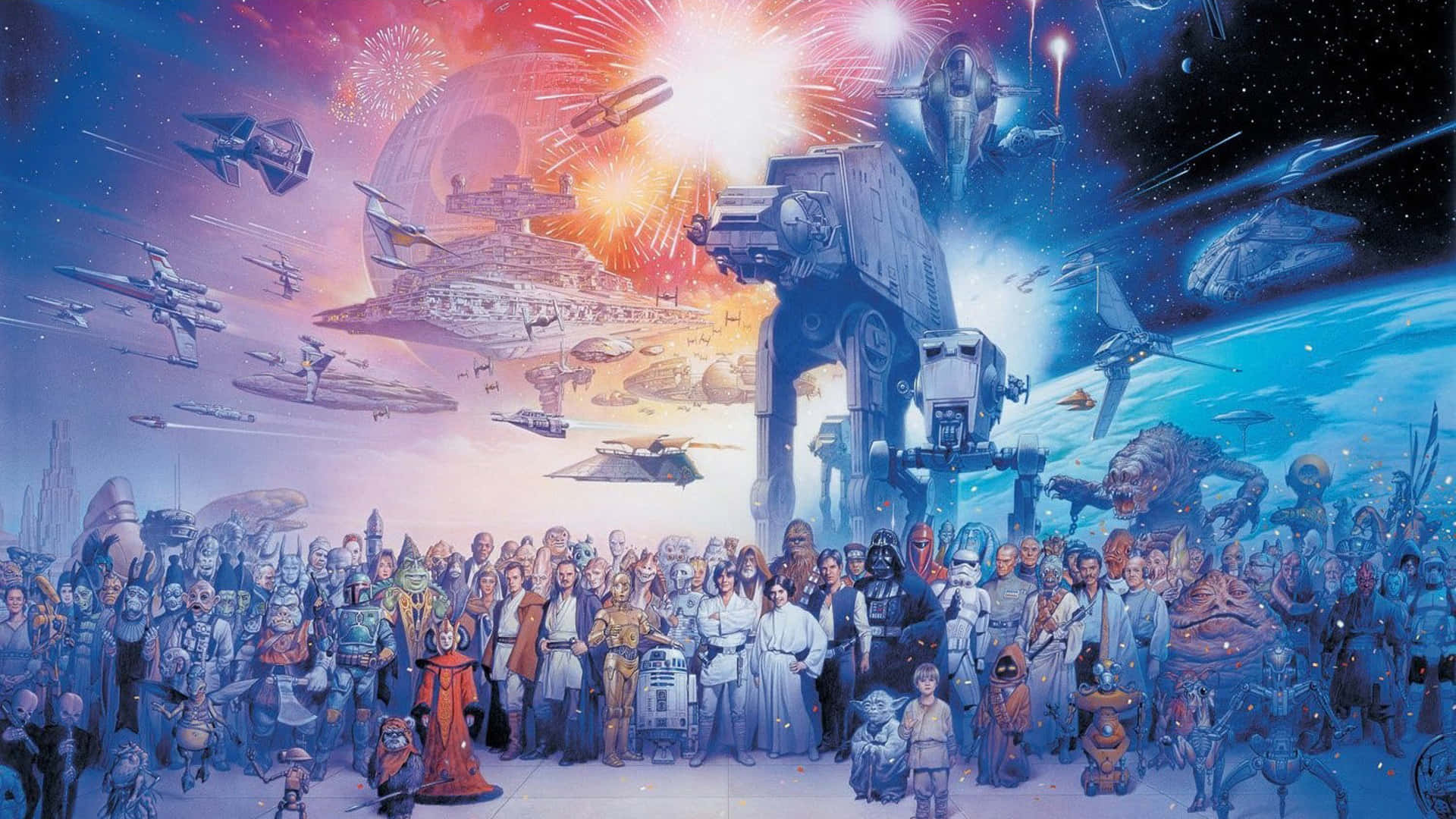 Classic Star Wars Movie Background